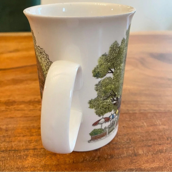 VTG Village Inns Tea Cup Mug The Black Horse Dunoon Sue Scullard Made In England - Picture 10 of 14